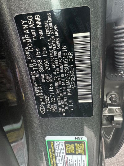 2025 Hyundai ELANTRA SEL Sport