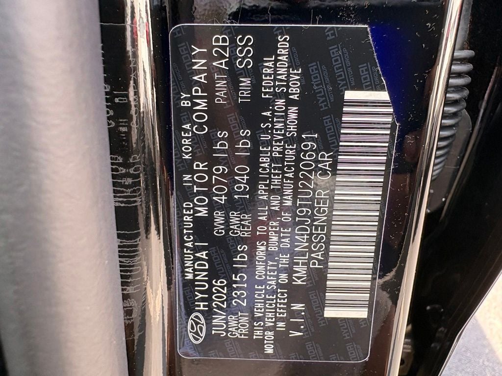 2026 Hyundai ELANTRA HYBRID Limited