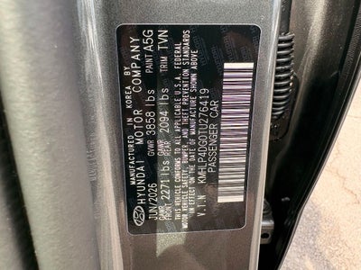 2026 Hyundai ELANTRA Limited