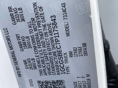 2023 Chevrolet Colorado Work Truck