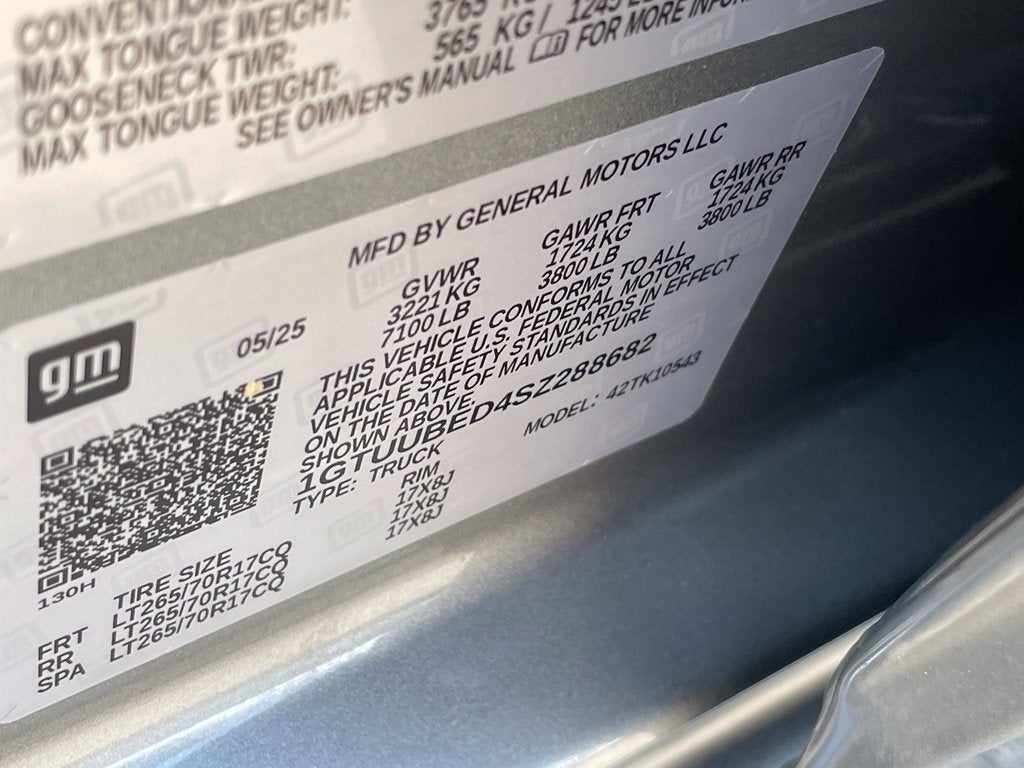 2025 GMC Sierra 1500 SLE