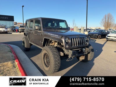 2014 Jeep Wrangler Unlimited Rubicon - LIFTED! / 4WD / CLEAN CARFAX