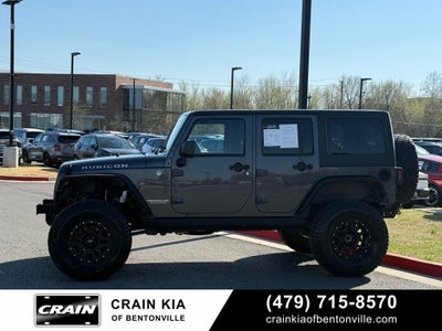 2014 Jeep Wrangler Unlimited Rubicon - LIFTED! / 4WD / CLEAN CARFAX