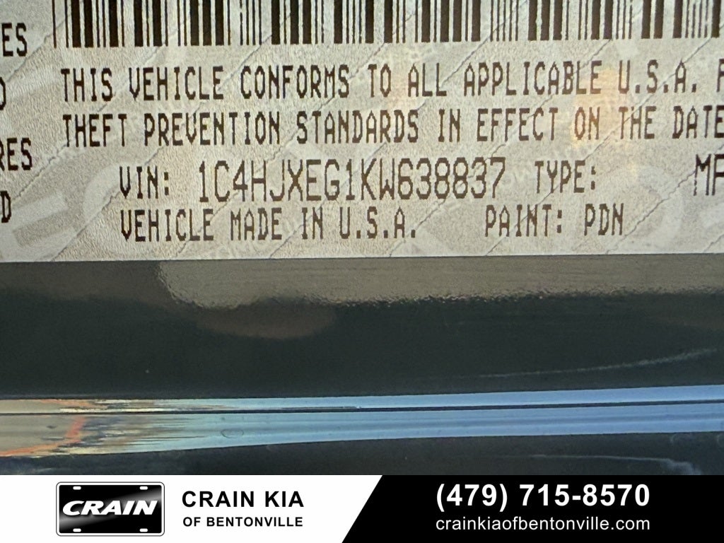 2019 Jeep Wrangler Unlimited Sahara Altitude - 4WD