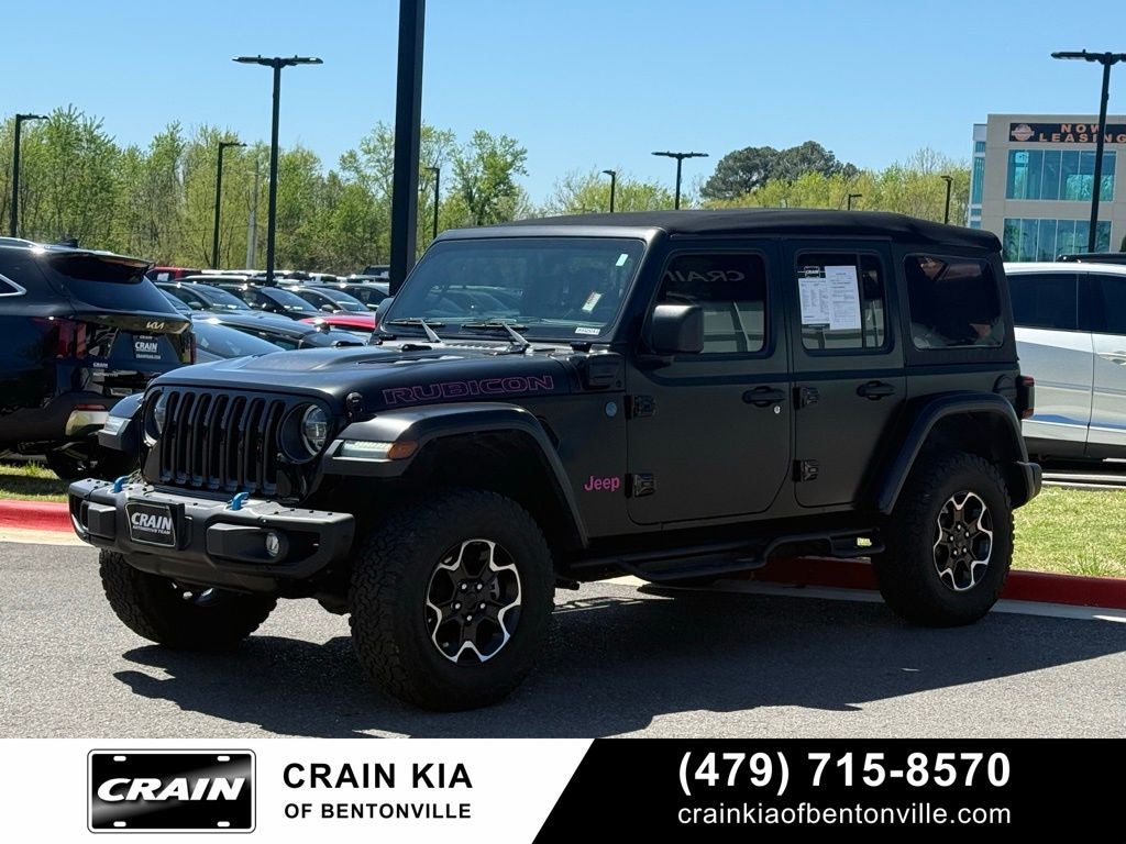 2021 Jeep Wrangler Unlimited Rubicon 4xe - 4WD / CLEAN CARFAX