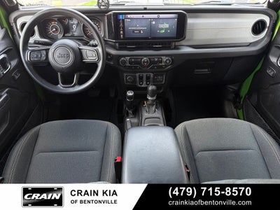 2025 Jeep Wrangler Sport - 4WD / CLEAN CARFAX / ONE OWNER