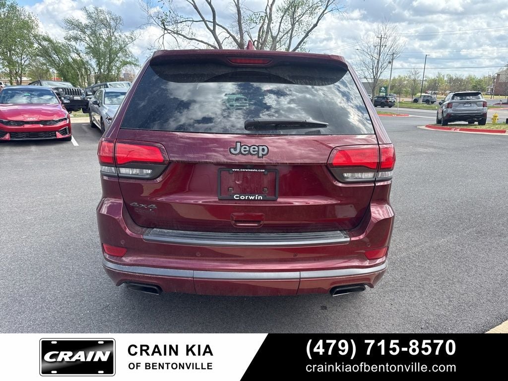 2018 Jeep Grand Cherokee High Altitude II - 4WD / CLEAN CARFAX / SUNROOF