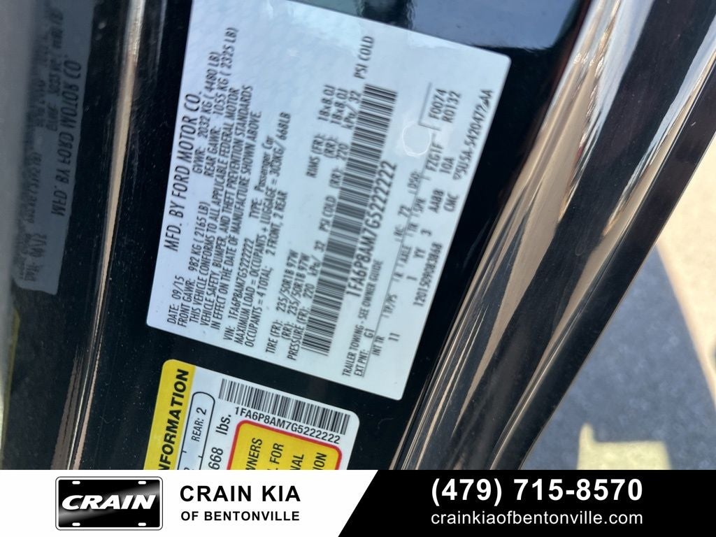 2016 Ford Mustang V6