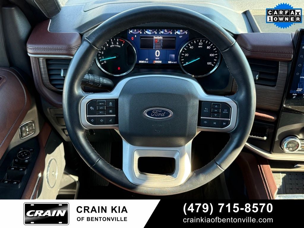 2024 Ford Expedition Limited - 4WD / PANORAMIC SUNROOF / CLEAN CARFAX / 1 OWNER