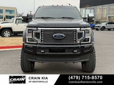 2021 Ford F-450SD Platinum - 4WD / PANORAMIC SUNROOF / $30K LIFT / WHEELS