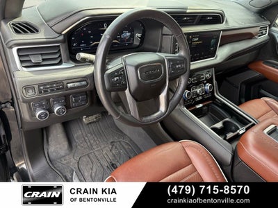 2023 GMC Yukon Denali Ultimate - 4WD / $95,545 MSRP / PANO ROOF / DVD