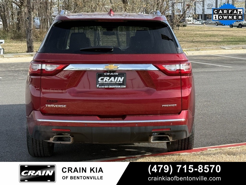 2021 Chevrolet Traverse Premier - CARFAX ONE OWNER