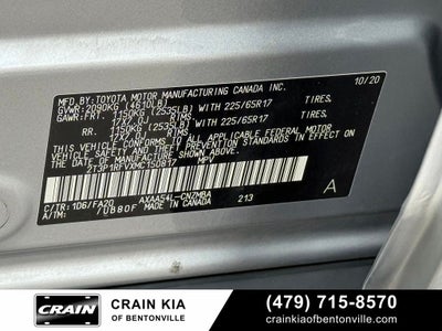 2021 Toyota RAV4 XLE - AWD / CLEAN CARFAX / ONE OWNER