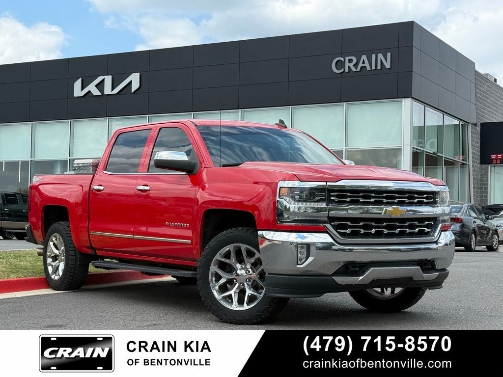 2018 Chevrolet Silverado 1500 LTZ 1LZ - 4WD / CLEAN CARFAX HISTORY