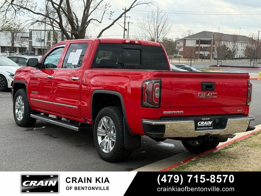 2017 GMC Sierra 1500 SLT - 4WD / SUNROOF / CLEAN CARFAX / ONE OWNER
