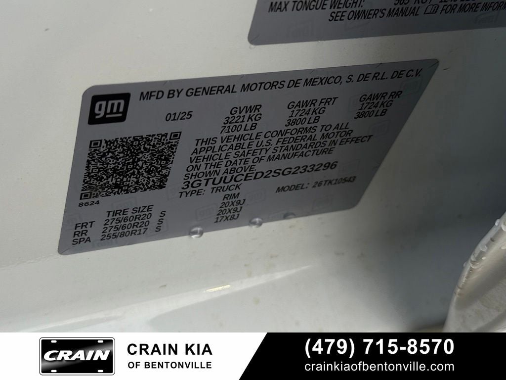 2025 GMC Sierra 1500 Elevation - BIG LIFT / 4WD / CLEAN CARFAX
