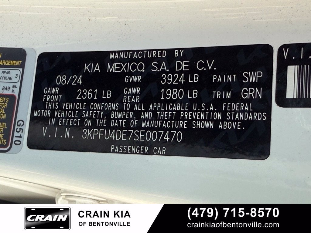 2025 Kia K4 EX - KIA CPO / CLEAN CARFAX / ONE OWNER