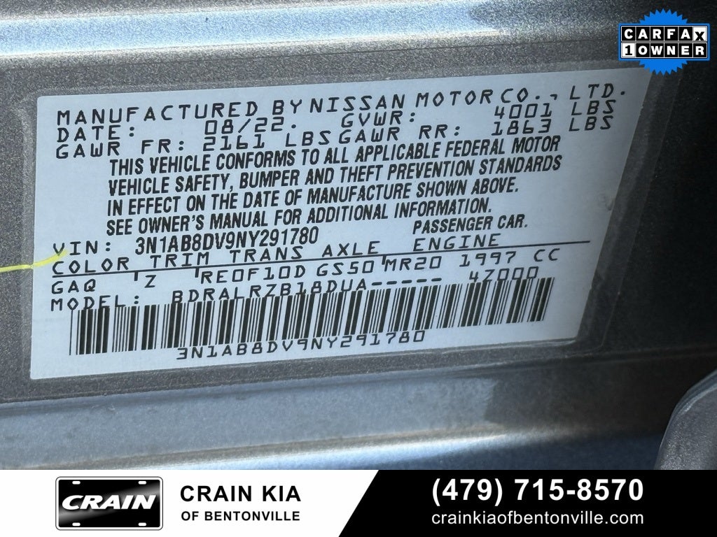 2022 Nissan Sentra SR - CLEAN CARFAX / ONE OWNER