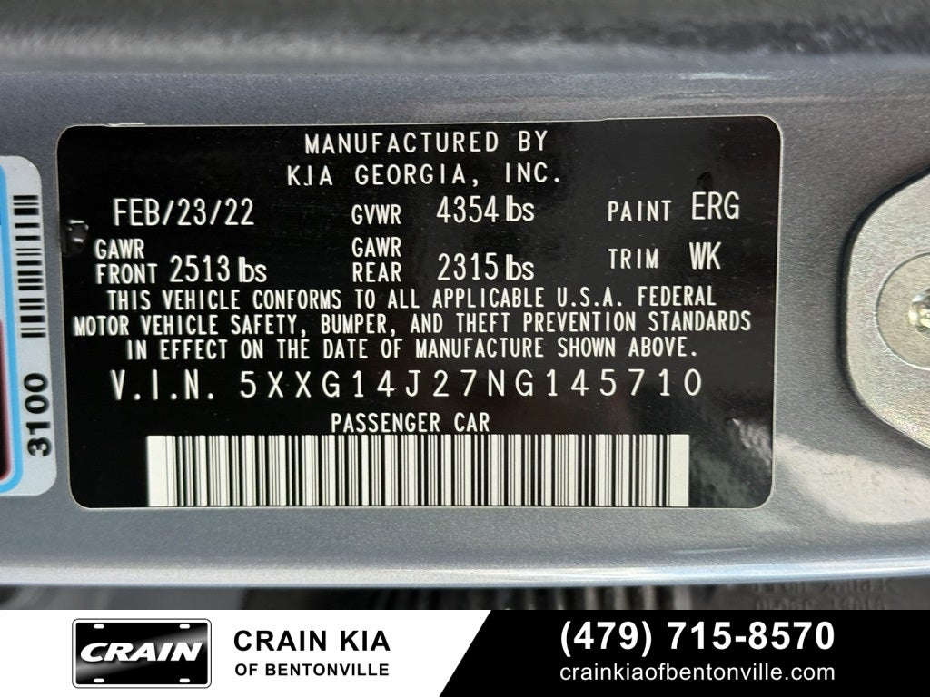 2022 Kia K5 LXS - KIA CPO / CLEAN CARFAX