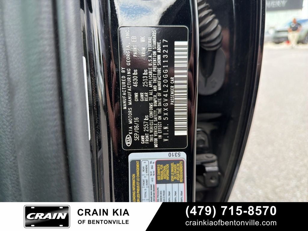 2016 Kia Optima SXL - PANORAMIC SUNROOF / ONE OWNER / CLEAN CARFAX