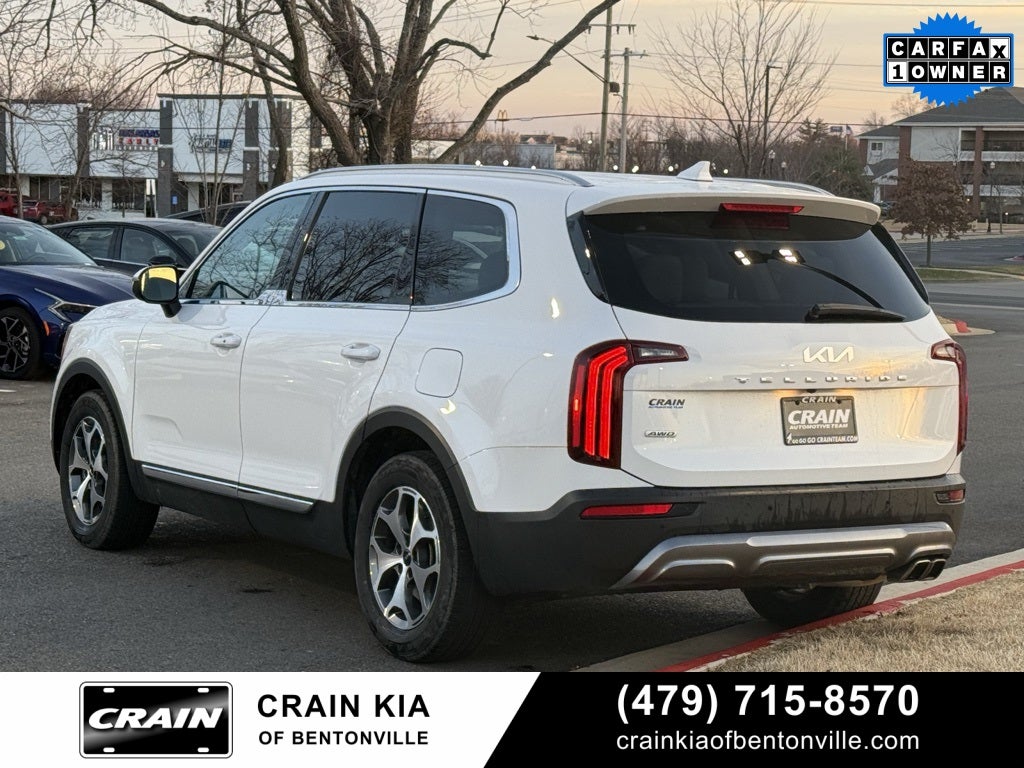 2022 Kia Telluride EX - KIA CPO / AWD / ONE OWNER / SUNROOF