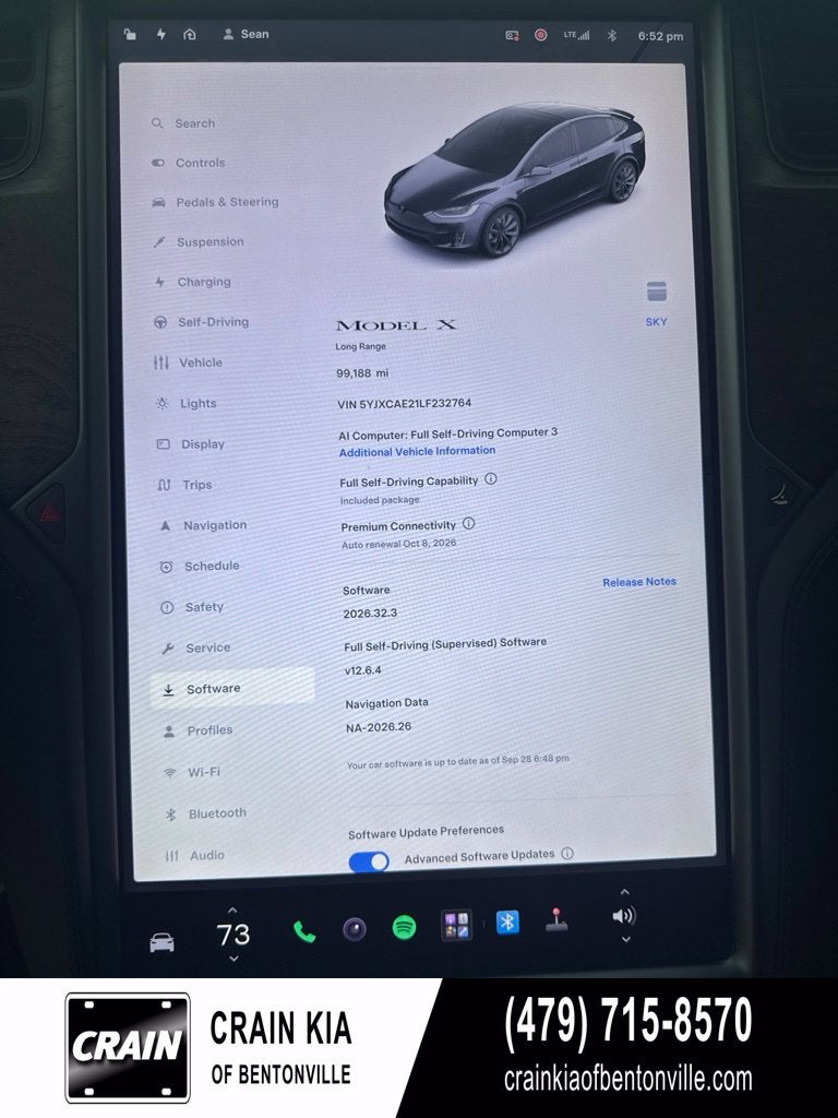 2020 Tesla Model X Long Range - AWD / CLEAN CARFAX