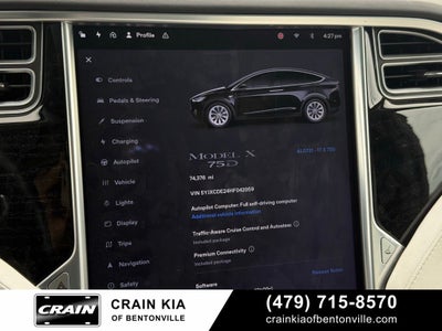 2017 Tesla Model X 75D - AWD / CLEAN CARFAX