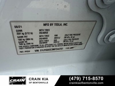 2021 Tesla Model Y Long Range - AWD