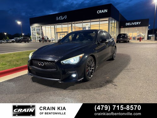 2018 INFINITI Q50 Red Sport 400 - SUNROOF / $55,960 MSRP NEW