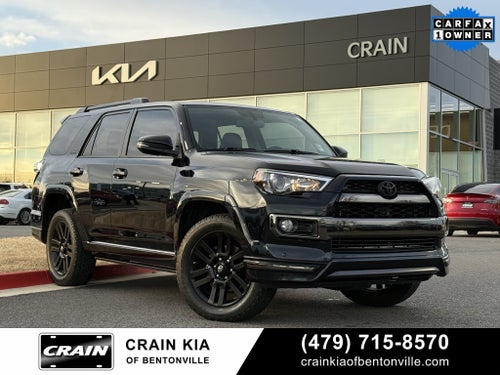 2019 Toyota 4Runner Limited Nightshade - 4WD / SUNROOF / CARFAX ONE OWNER