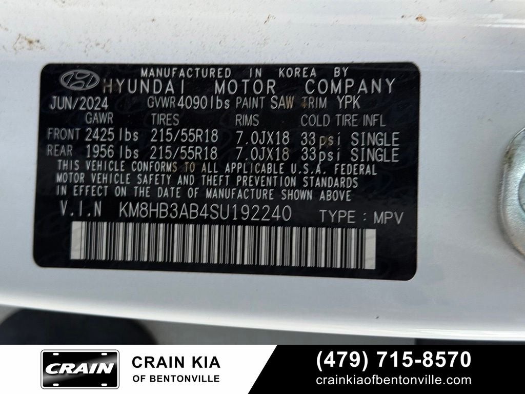2025 Hyundai KONA SEL - CLEAN CARFAX / ONE OWNER