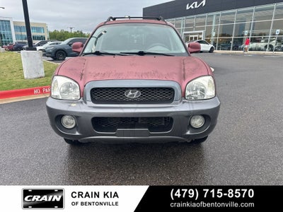 2003 Hyundai SANTA FE LX 2.7L V6 - WHOLESALE / AS-IS