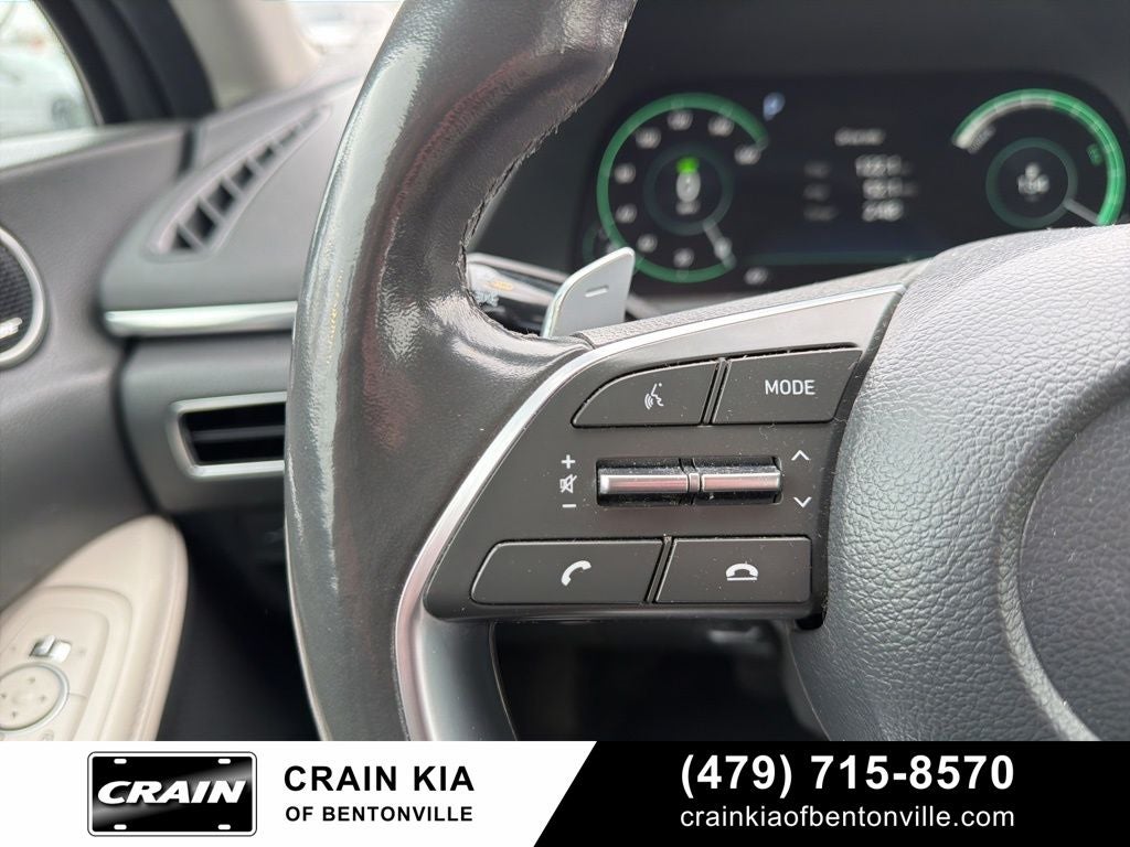 2022 Hyundai SONATA HYBRID Limited - CLEAN CARFAX / 51 HWY MPG / SOLAR PANEL ROOF