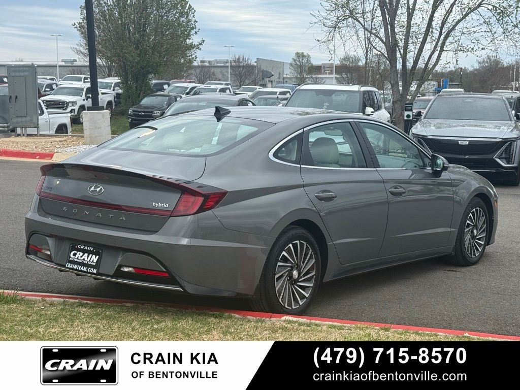 2022 Hyundai SONATA HYBRID Limited - CLEAN CARFAX / 51 HWY MPG / SOLAR PANEL ROOF