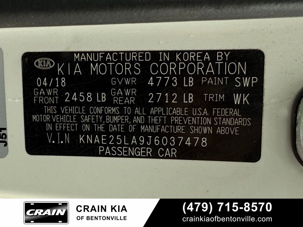 2018 Kia Stinger Premium - SUNROOF / CLEAN CARFAX / ONE OWNER