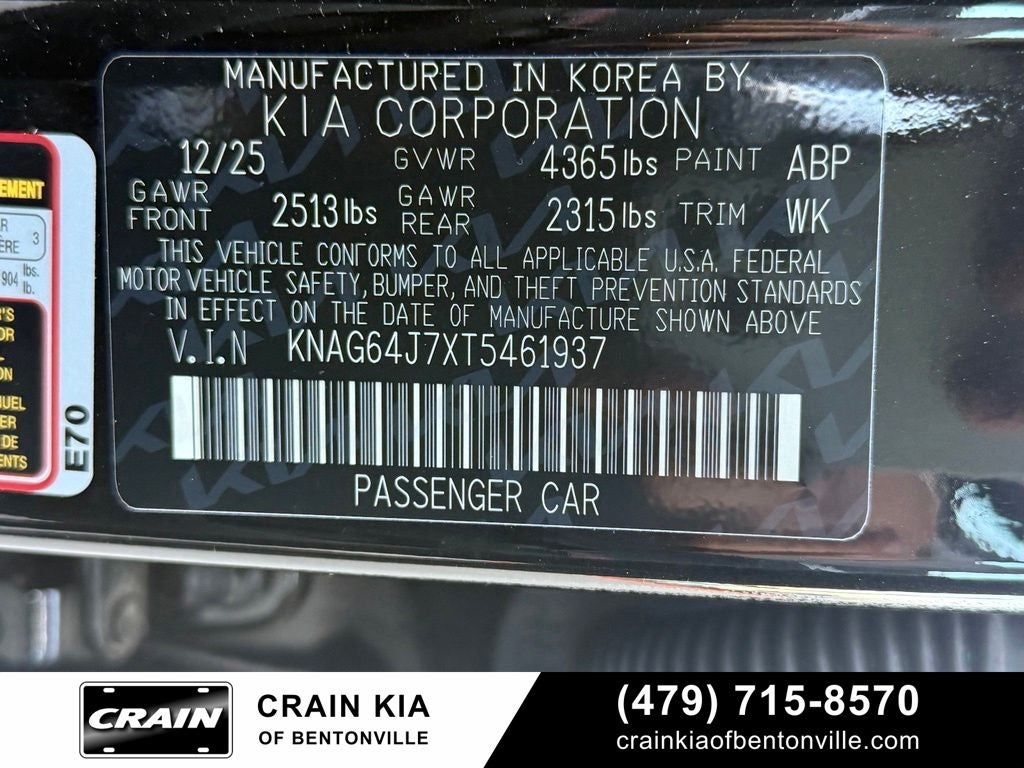 2026 Kia K5 GT-Line - KIA CPO / CLEAN CARFAX / ONE OWNER