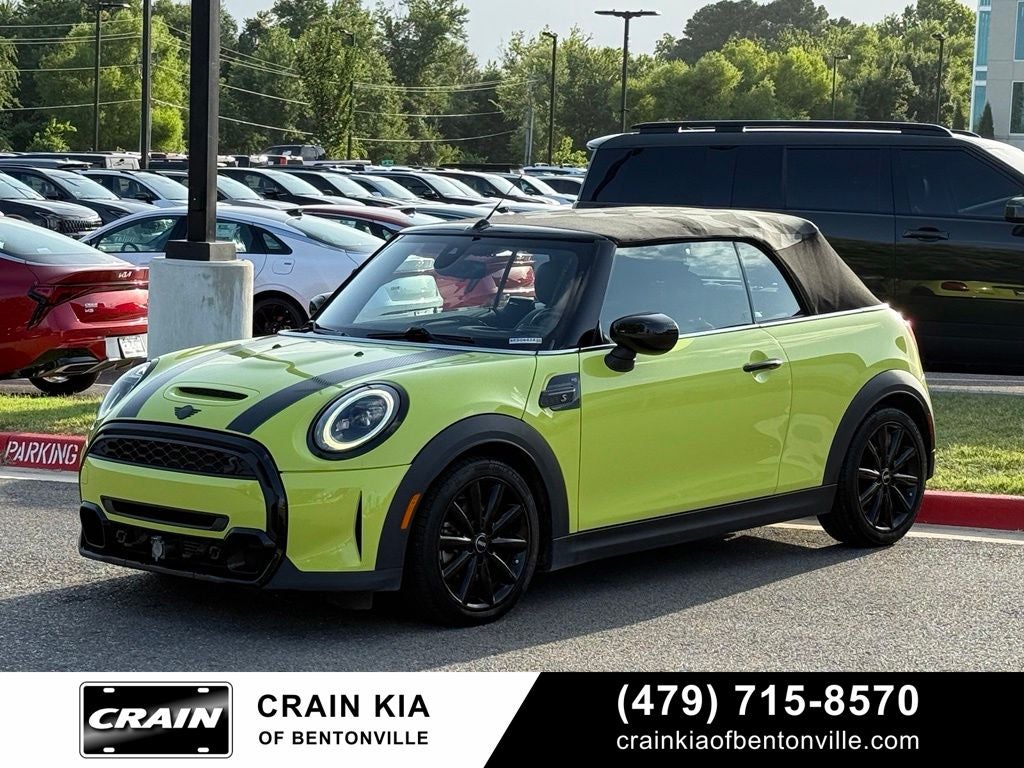 2022 MINI Cooper S Signature - CONVERTIBLE / CARFAX ONE OWNER