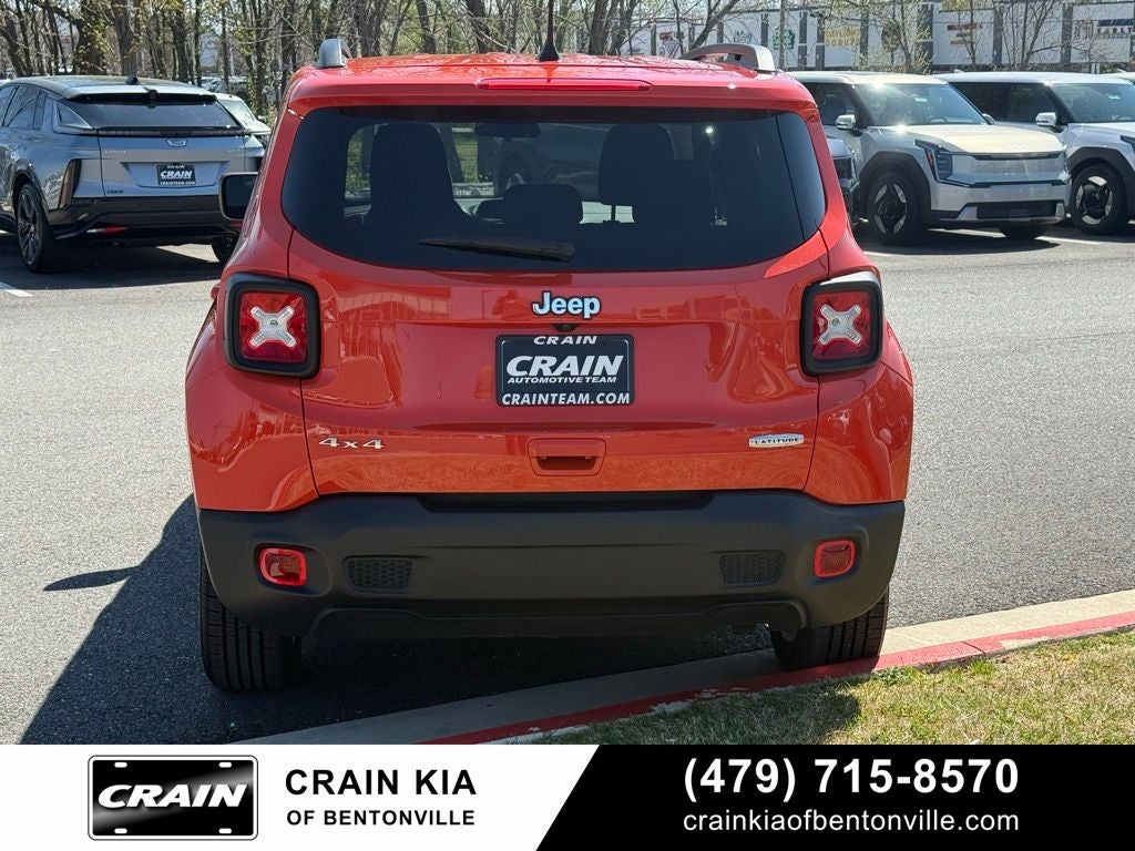 2021 Jeep Renegade Latitude - 4WD / CLEAN CARFAX