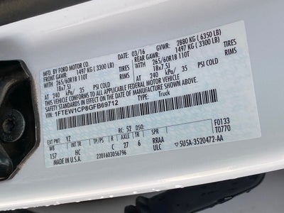 2016 Ford F-150 Lariat