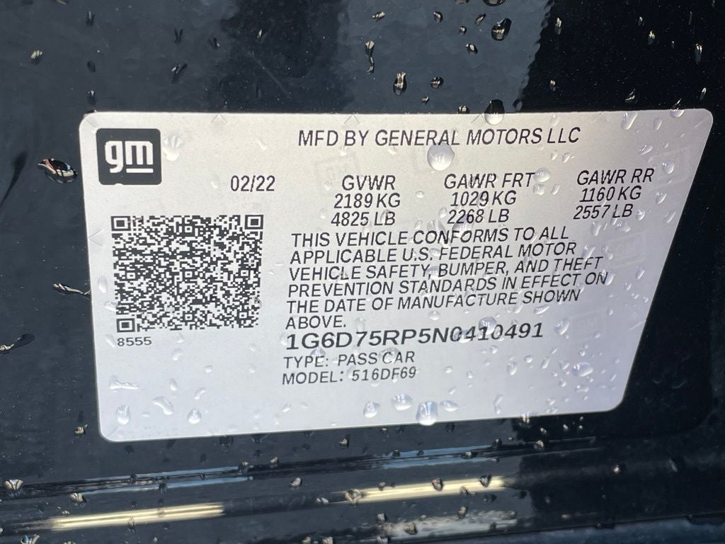 2022 Cadillac CT4 V-Series