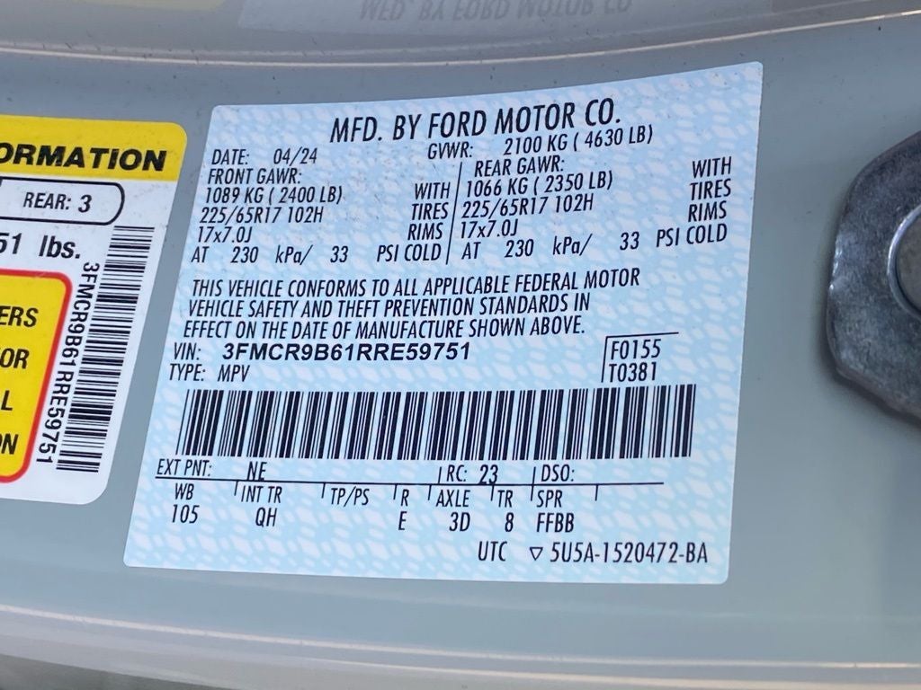 2024 Ford Bronco Sport Big Bend