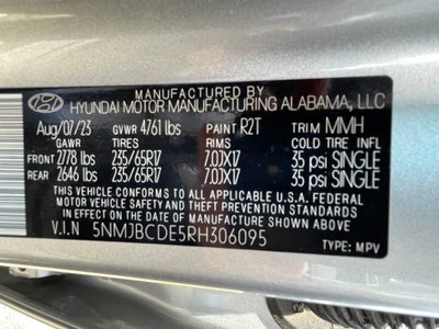 2024 Hyundai TUCSON SEL AWD