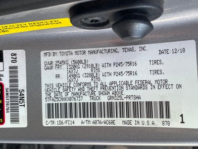 2019 Toyota Tacoma SR5 V6