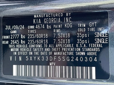 2025 Kia Sportage EX HEATED SEATS / ONE OWNER