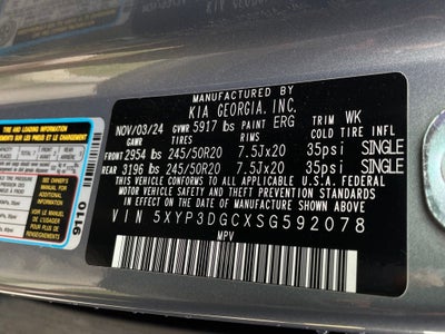 2025 Kia Telluride EX