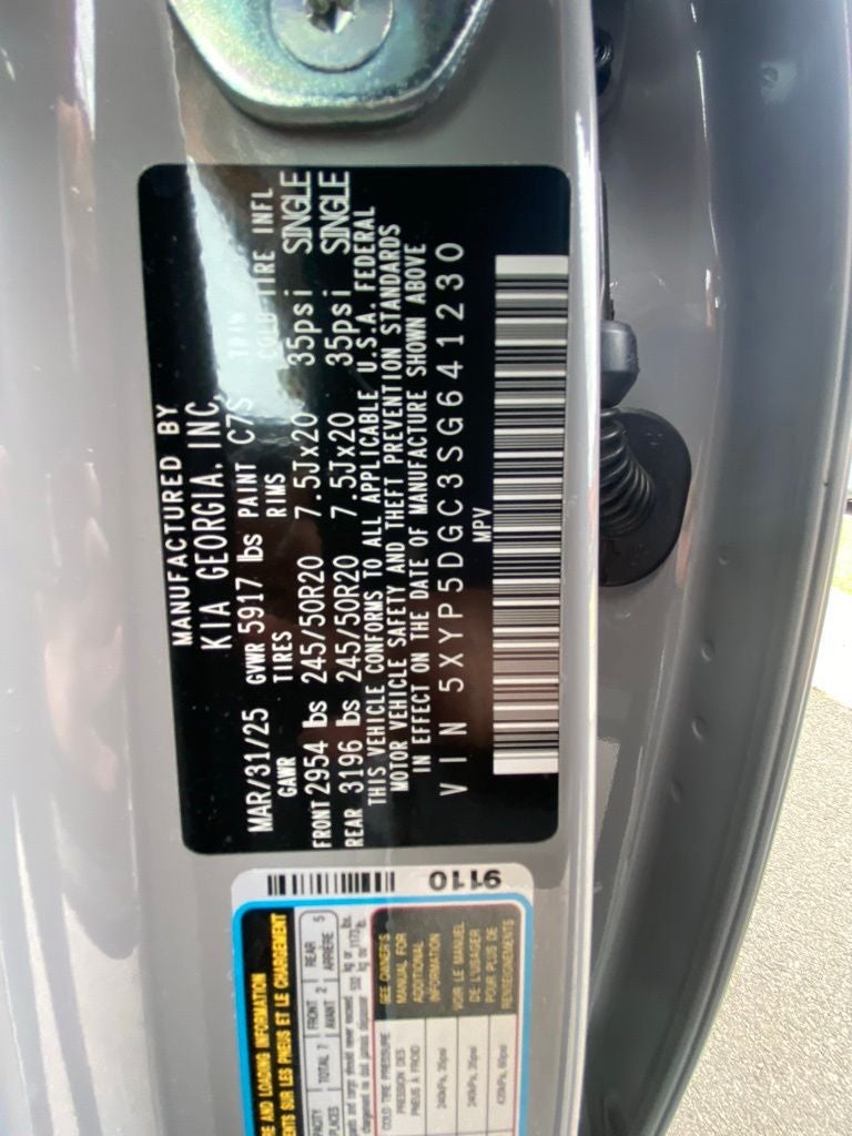 2025 Kia Telluride SX-Prestige X-Line LEATHER / SUNROOF / HEATED SEATS