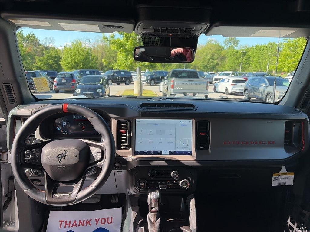 2024 Ford Bronco Raptor 17" BEADLOCK WHEELS, SUEDE SEATING