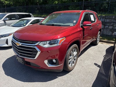 2021 Chevrolet Traverse Premier APPLE CarPlay 3rd row Leather