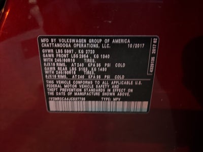 2018 Volkswagen Atlas SEL 4Motion CLEAN CARFAX