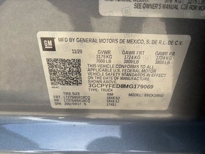 2021 Chevrolet Silverado 1500 LT Trail Boss 4 NEW TIRES! GREAT CONDITION